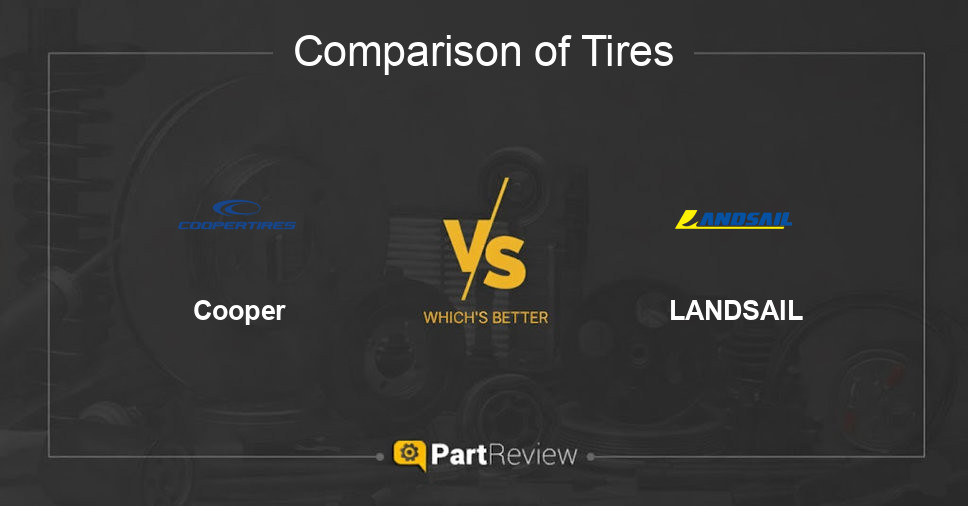 Comparison of tires Cooper and LANDSAIL