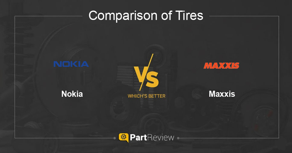 Comparison of tires Nokia and Maxxis
