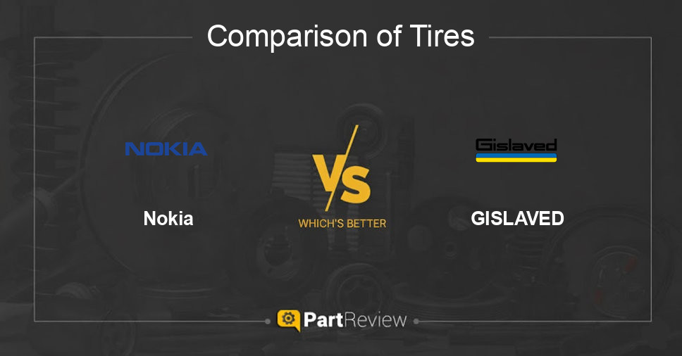 Comparison of tires Nokia and GISLAVED
