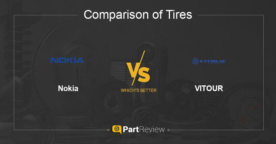 Comparison of tires Nokia and VITOUR