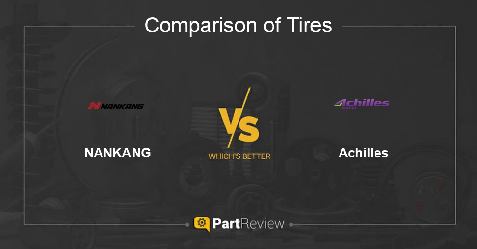 Comparison of tires NANKANG and Achilles