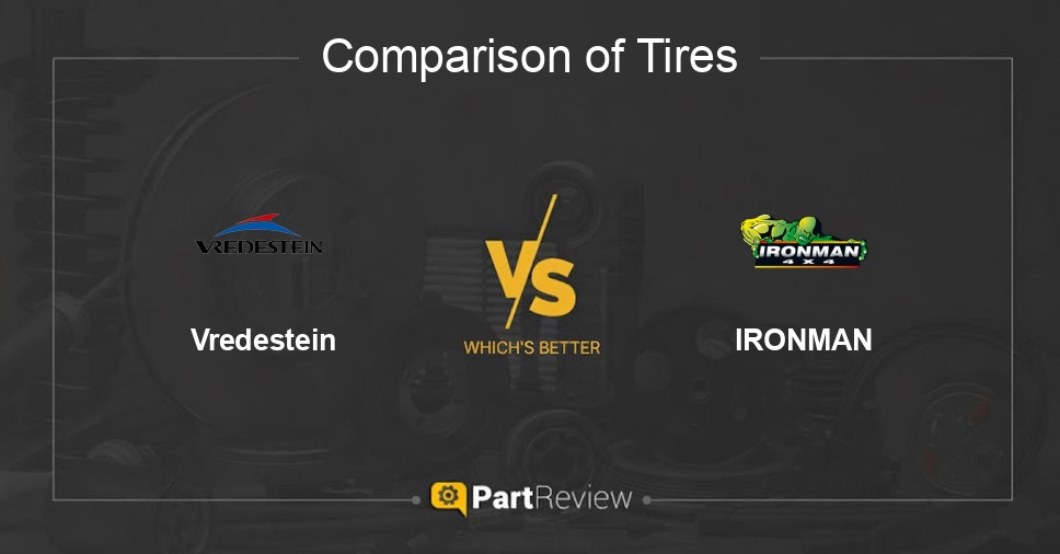 Comparison of tires Vredestein and IRONMAN