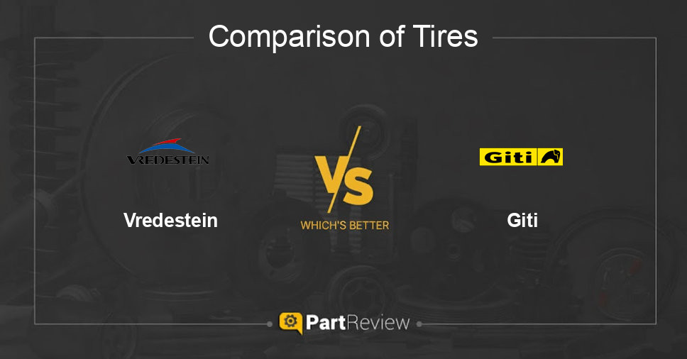 Comparison of tires Vredestein and Giti
