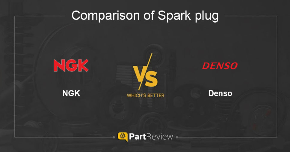 Comparison of spark plug NGK and Denso
