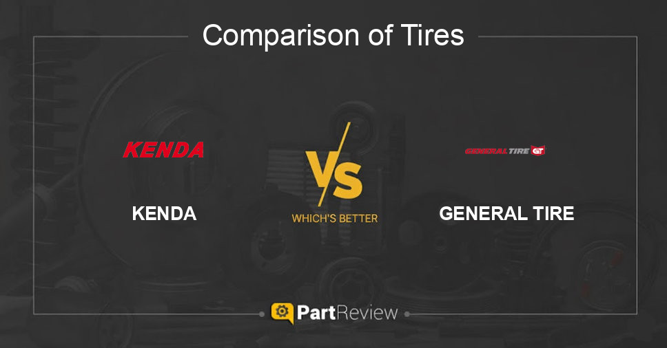 Comparison of tires KENDA and GENERAL TIRE