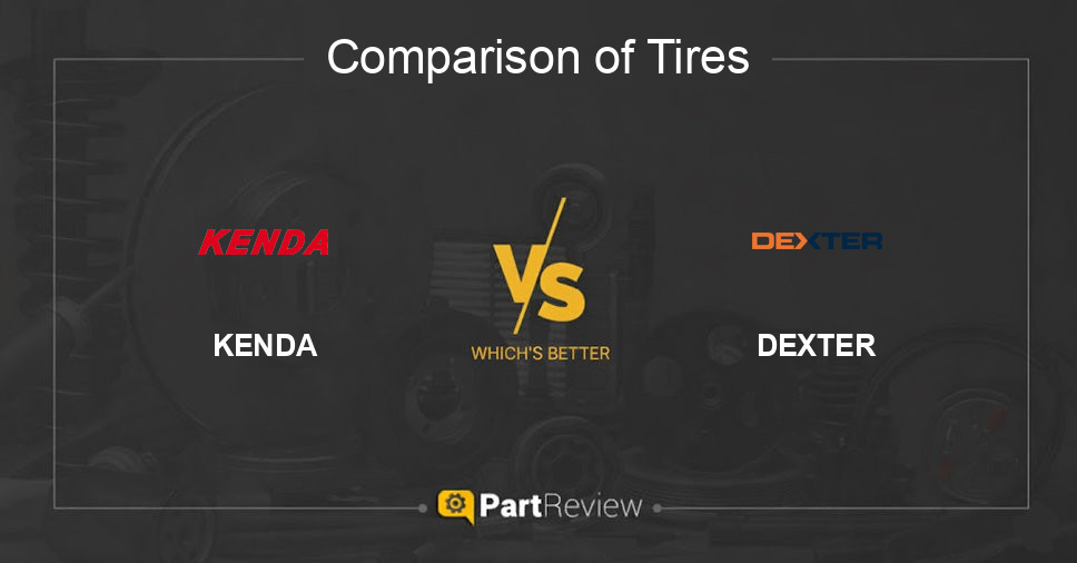Comparison of tires KENDA and DEXTER