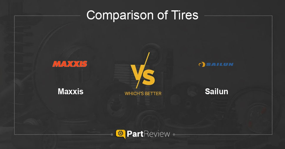 Comparison of tires Maxxis and Sailun