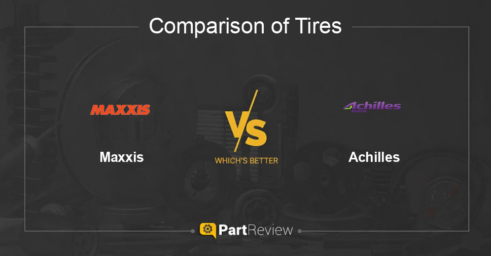 Comparison of tires Maxxis and Achilles