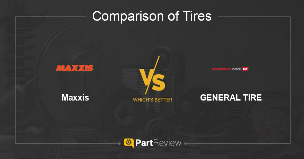 Comparison of tires Maxxis and GENERAL TIRE