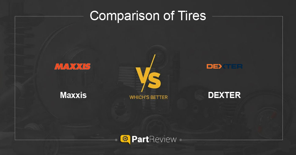Comparison of tires Maxxis and DEXTER