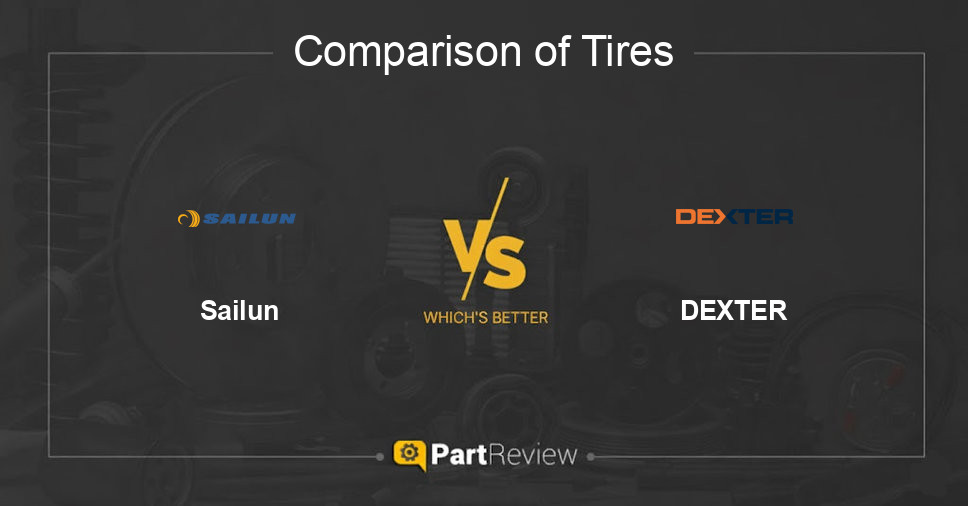 Comparison of tires Sailun and DEXTER