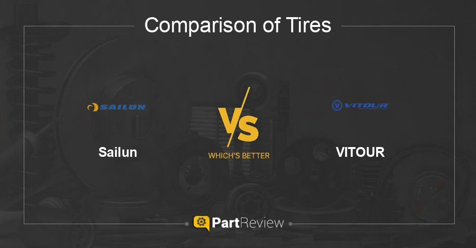Comparison of tires Sailun and VITOUR