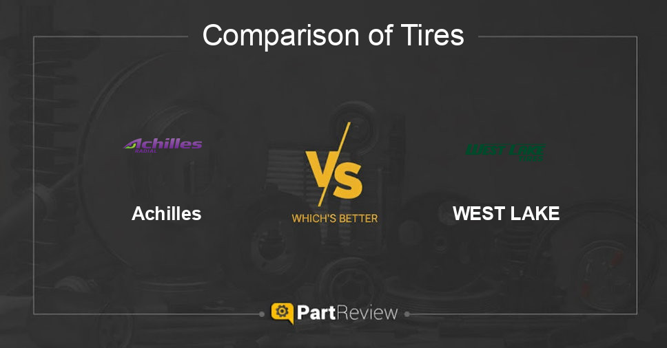 Comparison of tires Achilles and WEST LAKE