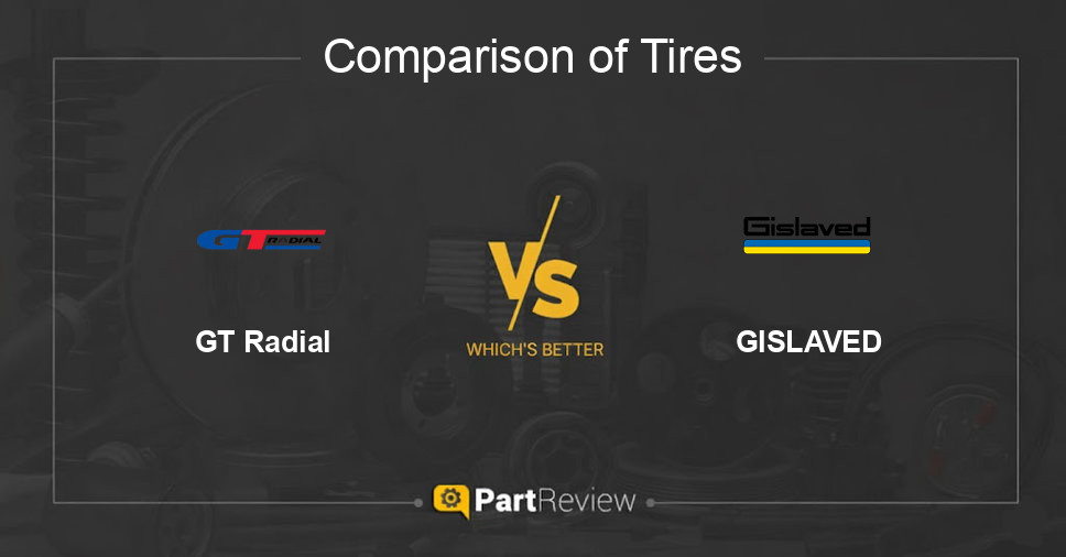 Comparison of tires GT Radial and GISLAVED