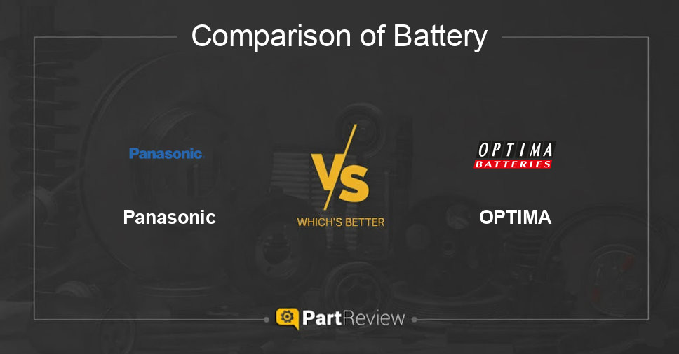 Comparison of battery Panasonic and OPTIMA