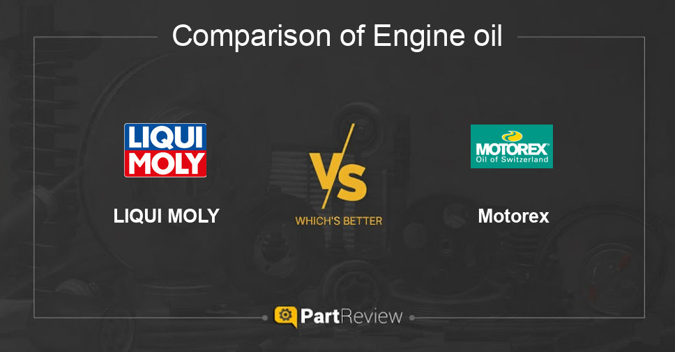 Comparison of engine oil LIQUI MOLY and Motorex