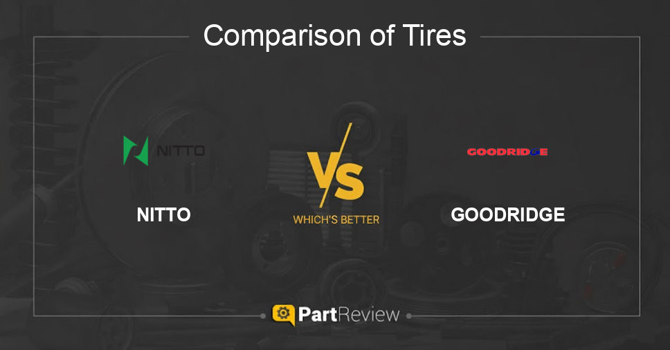 Comparison of tires NITTO and GOODRIDGE