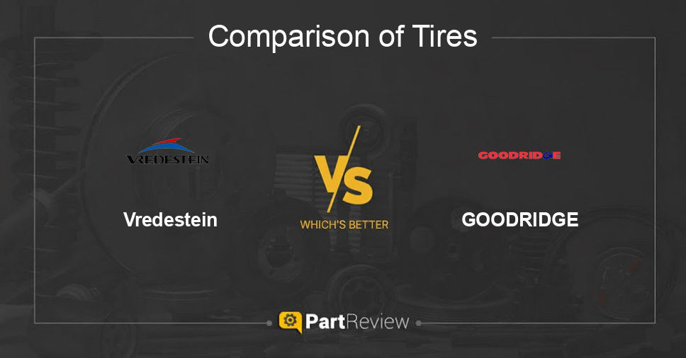 Comparison of tires Vredestein and GOODRIDGE