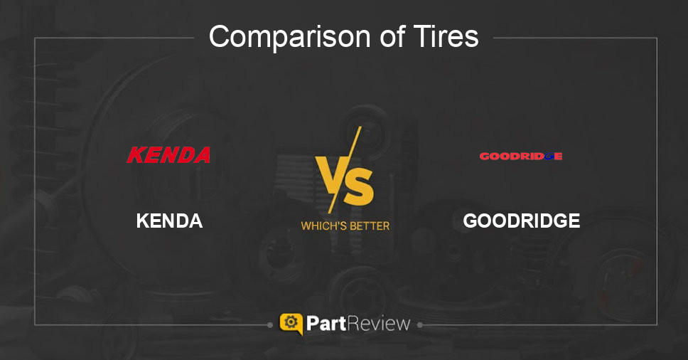 Comparison of tires KENDA and GOODRIDGE