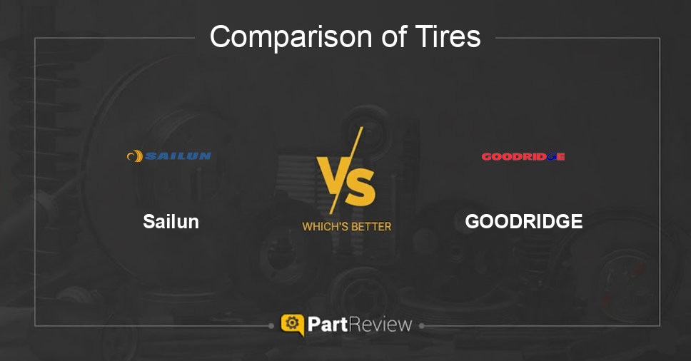 Comparison of tires Sailun and GOODRIDGE