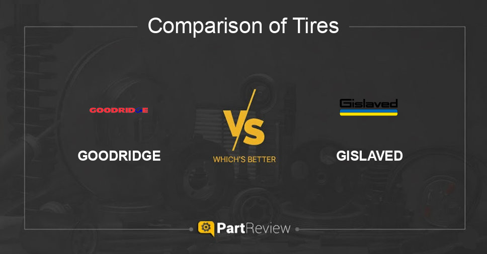 Comparison of tires GOODRIDGE and GISLAVED