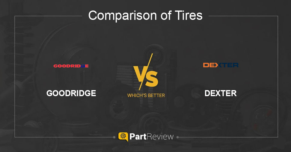 Comparison of tires GOODRIDGE and DEXTER