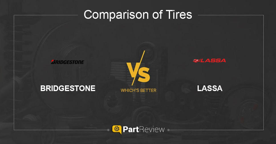 Comparison of tires BRIDGESTONE and LASSA