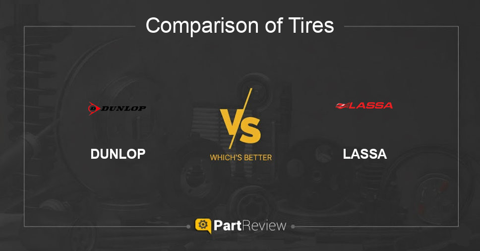 Comparison of tires DUNLOP and LASSA