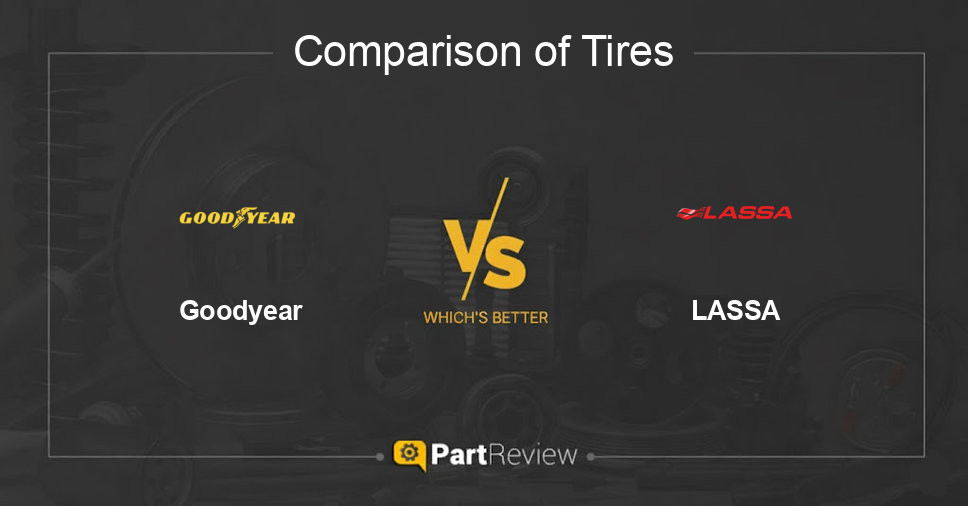 Comparison of tires Goodyear and LASSA