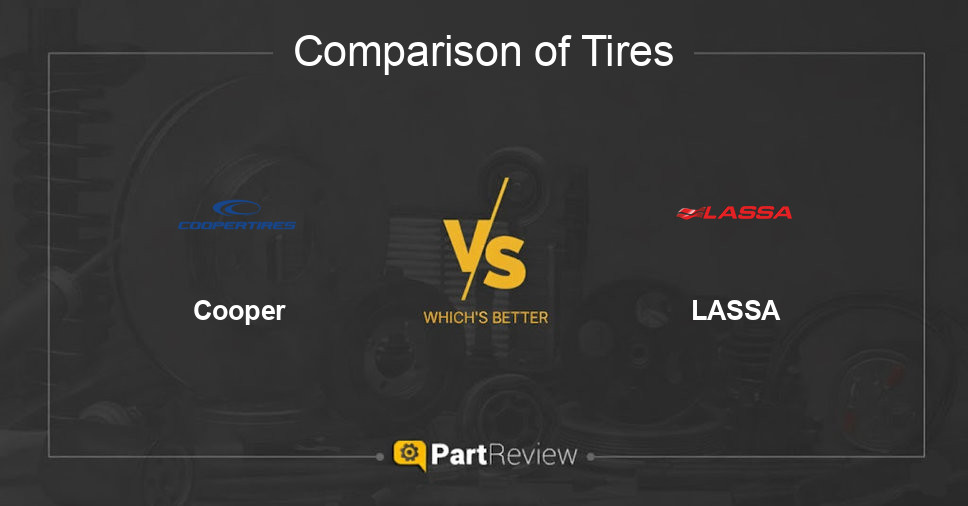 Comparison of tires Cooper and LASSA