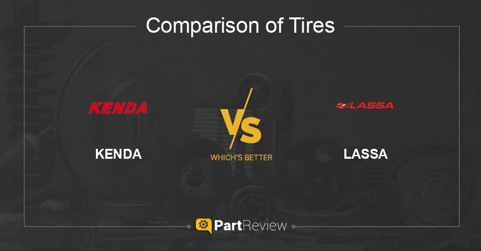 Comparison of tires KENDA and LASSA