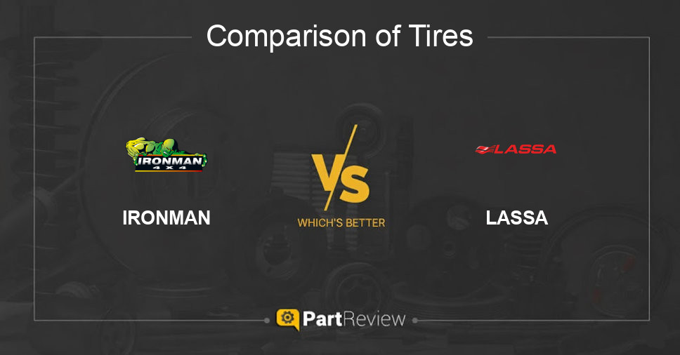 Comparison of tires IRONMAN and LASSA
