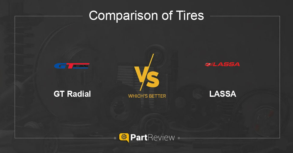 Comparison of tires GT Radial and LASSA