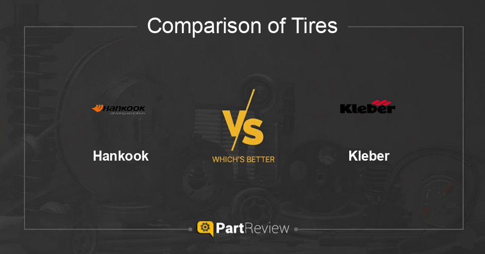 Comparison of tires Hankook and Kleber