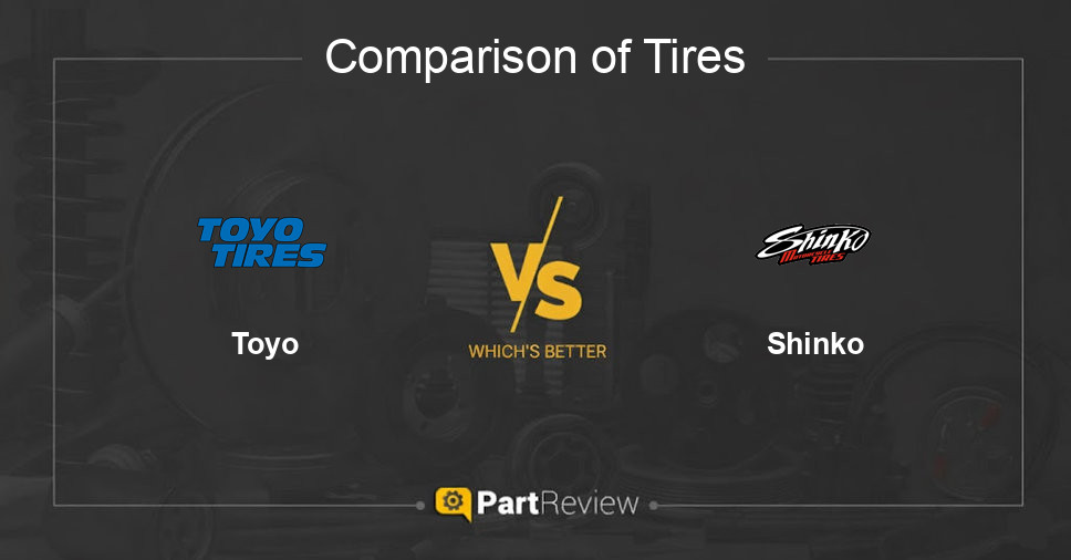 Comparison of tires Toyo and Shinko