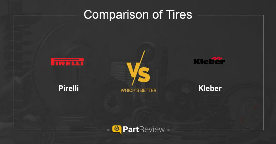 Comparison of tires Pirelli and Kleber
