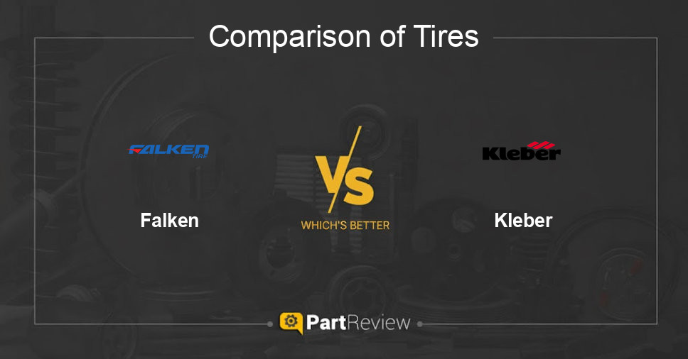 Comparison of tires Falken and Kleber