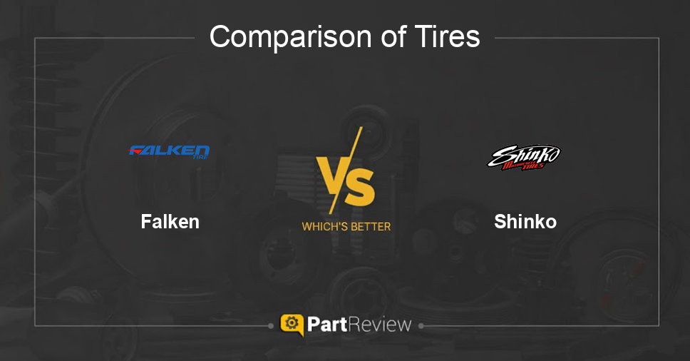 Comparison of tires Falken and Shinko