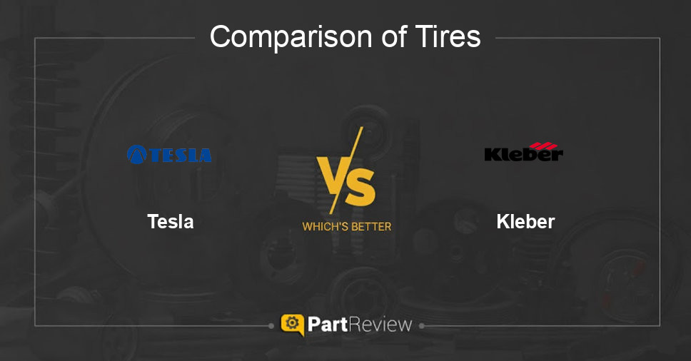 Comparison of tires Tesla and Kleber