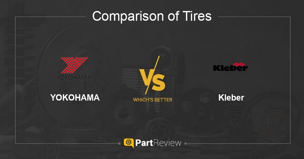 Comparison of tires YOKOHAMA and Kleber