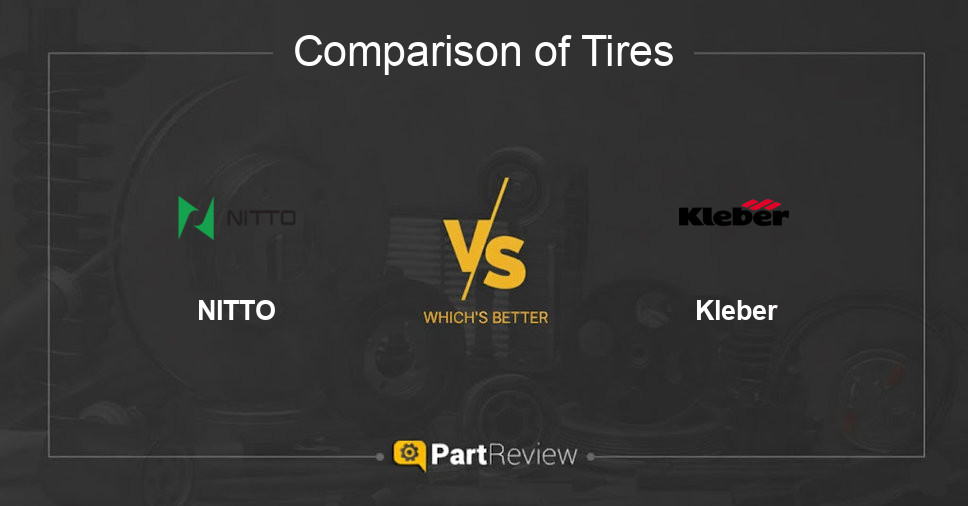 Comparison of tires NITTO and Kleber