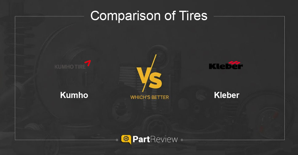 Comparison of tires Kumho and Kleber