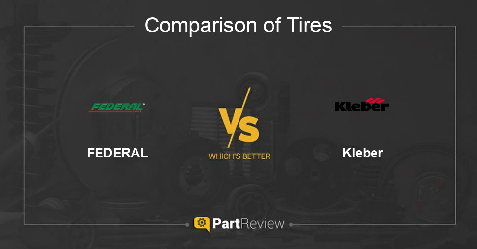 Comparison of tires FEDERAL and Kleber