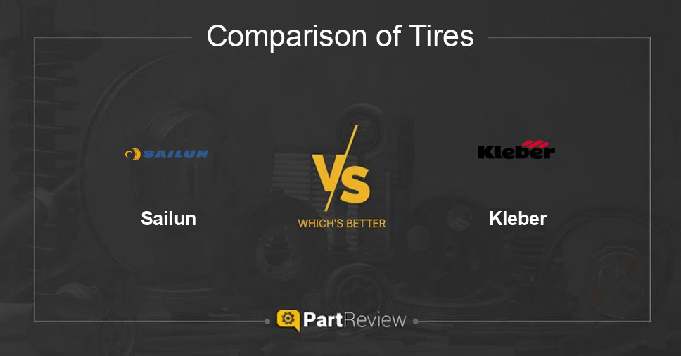 Comparison of tires Sailun and Kleber