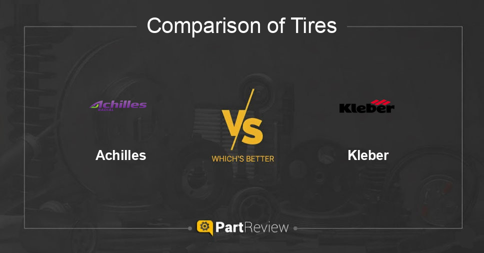 Comparison of tires Achilles and Kleber