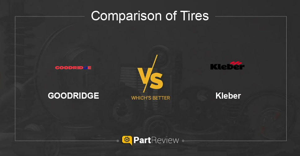Comparison of tires GOODRIDGE and Kleber