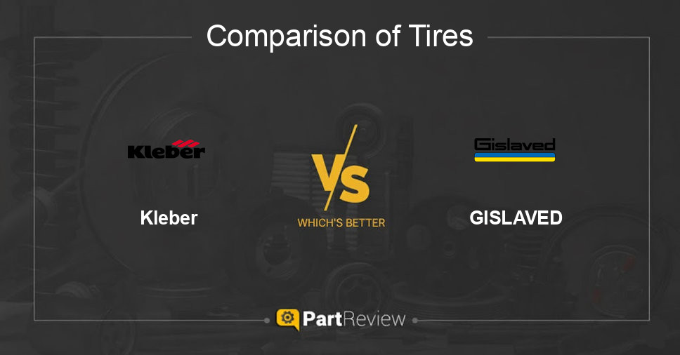 Comparison of tires Kleber and GISLAVED