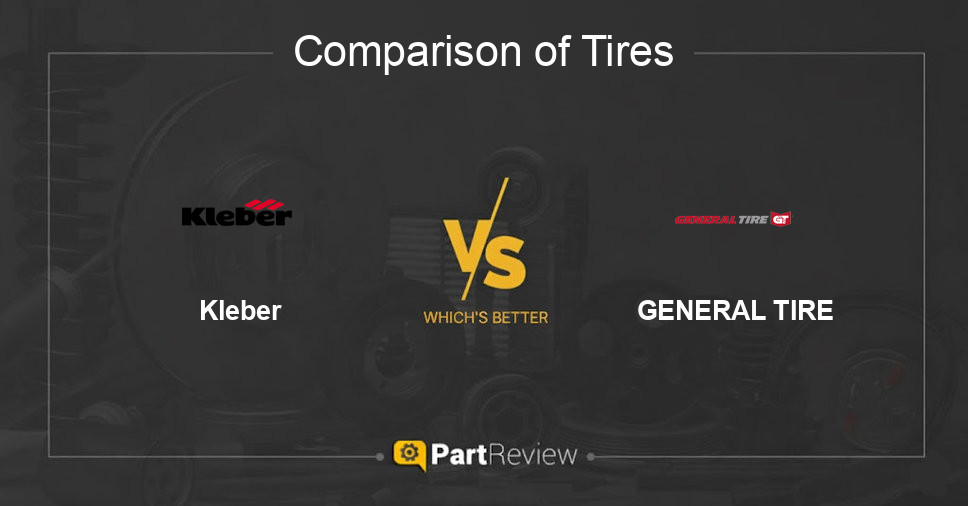 Comparison of tires Kleber and GENERAL TIRE