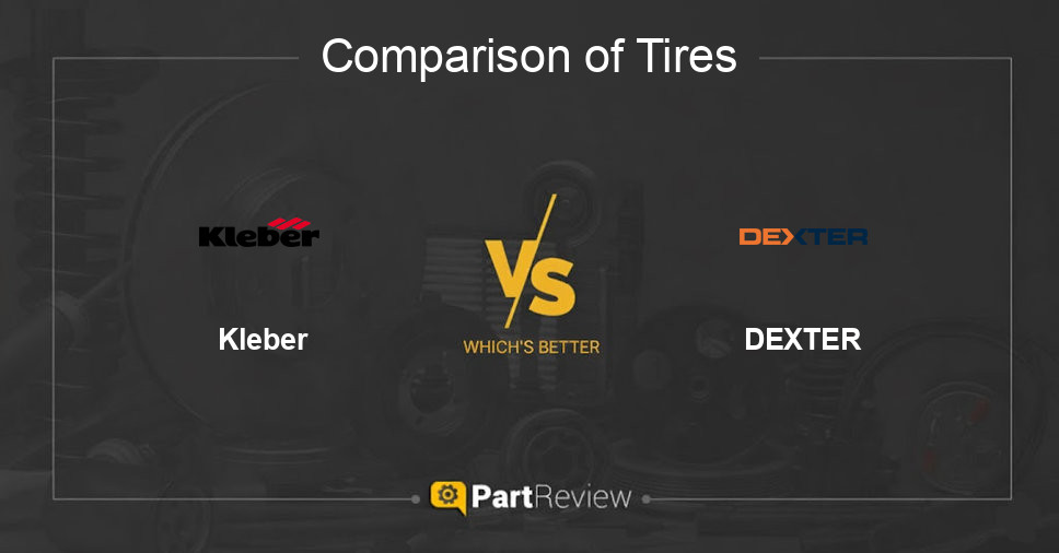 Comparison of tires Kleber and DEXTER