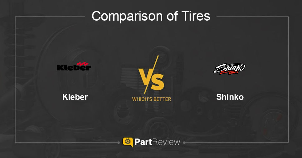Comparison of tires Kleber and Shinko